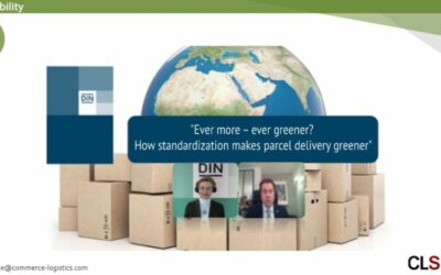 Ever more – ever greener? How standardization makes parcel delivery greener
