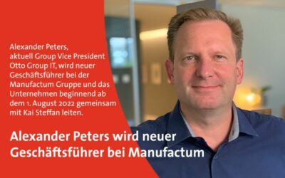 Alexander Peters wird neuer Geschäftsführer bei Manufactum