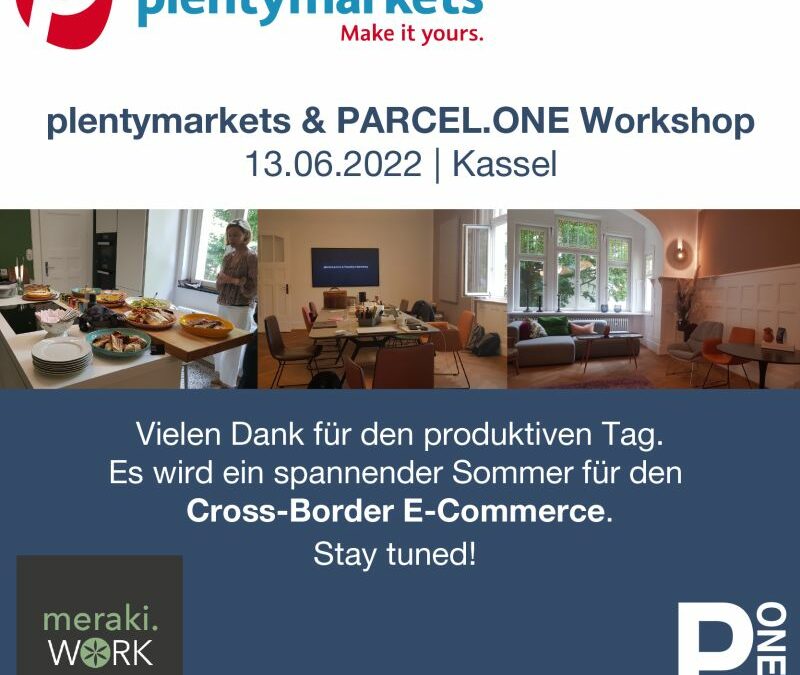 Workshop zur neuen Partnerschaft von PARCEL.ONE und plentymarkets