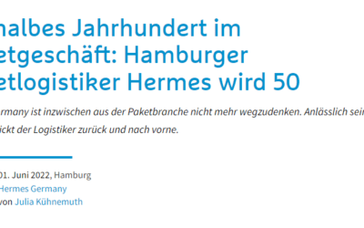 50 Jahre im Paketgeschäft: Hermes