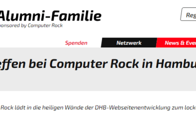 Alumni-Treffen bei Computer Rock in Hamburg