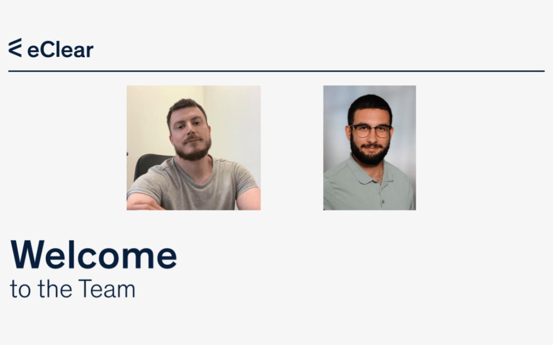 eClear’s new joiners update