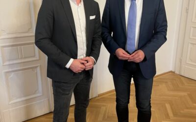 Rainer Will im Austausch mit Landwirtschaftsminister Norbert Totschnig