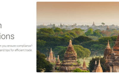 How to ensure compliance with Myanmar sanctions