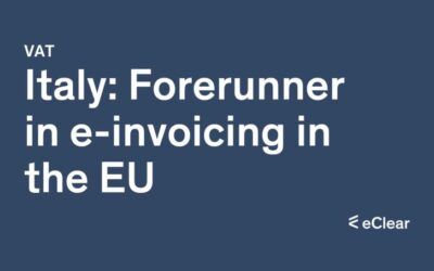 Italy: Forerunner in e-invoicing in the EU