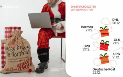 Einlieferungszeiten für Ihre Weihnachtspakete 2022