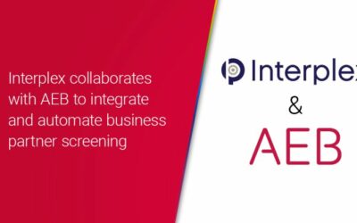 Interplex collaborates with AEB to integrate and automate business partner screening