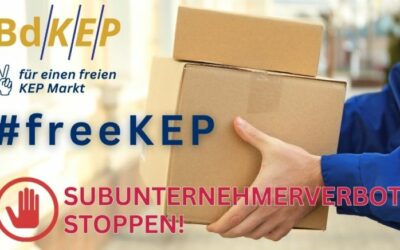 CONTRA SUBUNTERNEHMERVERBOT: BdKEP Mitgliederinfo