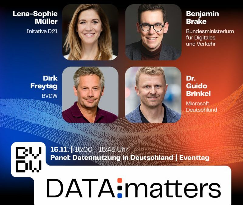 BVDW-Themenwoche DATA:matters – Datennutzung in Deutschland