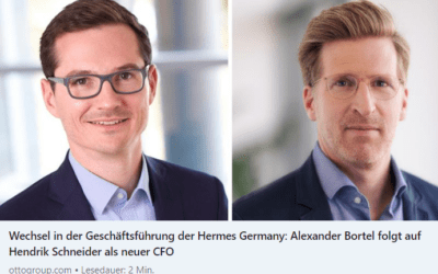 Alexander Bortel wird neuer CFO bei Hermes Germany GmbH