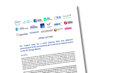 Ecommerce Europe and many of its national association members issued an Open Letter